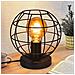 Lampada Da Scrivania Retrò Nera E27 In Metallo, Massimo 40 W - Foto miniatura 5