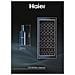 HWS116GAE Cantinetta vino con compressore Libera installazione Nero 116 bottiglia /bottiglie - Foto miniatura 4