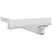 Tenda da Sole Bianco 3,5 x 2,5 m Metallo - Foto miniatura 7