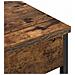 Armadio da Notte Rovere fumo 41 x 31 x 51 cm Legno multistrato - Foto miniatura 9