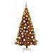 Alberi di Natale artificiali Oro 180 cm PET - Foto miniatura 2
