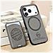 Custodia Grigia In Pelle Pu Con Porta Carte Magnetica Compatibile Con Iphone 17 Air - Foto miniatura 3