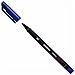 10 X Pennarello Indelebile Blu Ohpen Punta 1mm Penna Marker Pen - Foto miniatura 2
