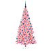 Albero di Natale con 300 LED con supporto Rosa 180 cm PVC - Foto miniatura 3