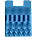 Porta Tessere In Silicone Con Texture Sensoriale, Portafoglio Adesivo Portatile Per Telefono Blue - Foto miniatura 1