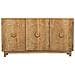 Credenza In Legno Marrone 175x43x90 - Foto miniatura 4