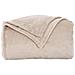 Coperte da Pile 6 pcs Beige 240 x 270 cm Panno - Foto miniatura 5