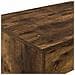 Scrivania Letto Rovere fumé 100 x 45 x 75 cm Legno multistrato - Foto miniatura 3