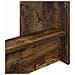Scrivania Letto Rovere fumé 100 x 45 x 75 cm Legno multistrato - Foto miniatura 4