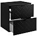 | Mobile sottolavabo 60 cm - Noir Mat - Mobili bagno - Mobili bagno - Mobile sottolavabo - Piano di lavoro nero - Foto miniatura 2