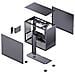 D32 STD MESH BLACK computer case Midi Tower Nero - Foto miniatura 7