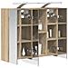 Mobiletto per specchio da bagno Rovere Sonoma 60 x 14,5 x 50 cm - Foto miniatura 3