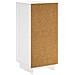 Credenza Bianco 33,5 x 34,5 x 75 cm Legno ingegnerizzato - Foto miniatura 6