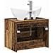 Set di mobili per il bagno Legno antico Legno ingegnerizzato - Foto miniatura 5