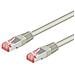 ICOC U6AG-100 - Cavo di rete Patch in Rame Cat. 6A Grigio UTP 10 mt - Foto miniatura 1