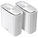 Router Wireless ZenWiFi AX XT8 Tri-Band Mesh WiFi 6 System Copertura fino a 410 mq 6.6Gbps 2 Pezzi Colore Bianco - Foto miniatura 3