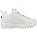 Distruptor Scarpe Sneakers Pelle Bianco Unisex Bianco 38 - Foto miniatura 3