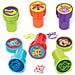 Jungle Animali Auto-inchiostrazione Stampers Perfetto Per I Bambini Per Decorare Carte Lettere Ideale Per Casa Scuola E Artigianato Gruppi (confezione Da 10) Assortiti 20 Millimetri - Foto miniatura 1