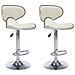 323647 Bar Stools 2 pcs Cream Faux Leather - Foto miniatura 2