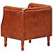 Poltrona a Pozzetto Marrone in Vera Pelle di Capra - Foto miniatura 6