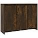 Credenza Rovere Fumo 102x33x75 cm in Truciolato - Foto miniatura 1