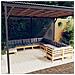 Set Divani Da Giardino 11 Pz Con Cuscini Grigi Massello Di Pino - Foto miniatura 1