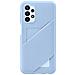 Cover Ef-oa235tlegww Con Card Slot Per Galaxy A23 5g Sm-a236u Blu - Foto miniatura 1