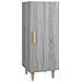 Credenza Grigio Sonoma 34,5x34x90 Cm In Legno Multistrato - Foto miniatura 2