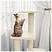 Albero Per Gatti Con Tiragraffi In Sisal Crema 92 Cm - Foto miniatura 5