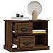 Comodino Rovere Marrone 60x35,5x45 Cm - Foto miniatura 7
