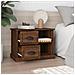 Comodino Rovere Marrone 60x35,5x45 Cm - Foto miniatura 8