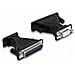 61314 Adattatore Per Inversione Del Genere Dei Cavi Usb A Rs-232 Nero - Foto miniatura 2