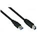 Alcasa Uk30p-ab-005s Cavo Usb 0,5 M Usb 3.2 Gen 1 (3.1 Gen 1) Usb A Usb B Nero - Foto miniatura 1