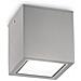 Plafoniera Moderna Techo Alluminio Grigio 1 Luce Gu10 20w Ip54 - Foto miniatura 1