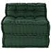 Pouf Modulare Verde 70x70x54 in Tessuto - Foto miniatura 7