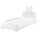 Letto Per Bambini Coniglio Bouclé Perros 90 X 200 Cm Bianco Sporco - Foto miniatura 3