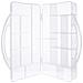 Box Portaminuteria, Plastica Trasparente. 271x186x40mm, 11 Slot, Bianco - Foto miniatura 1