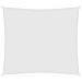 Parasole A Vela In Tessuto Oxford Rettangolare 2,5x3 M Bianco - Foto miniatura 1
