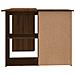 Lusso Casadino -  Scrivania Angolo Rovere Marrone 145x100x76 Cm Legno Multistrato - Foto miniatura 6