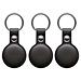 Portachiavi Tracker 3 Pack Mitag Similpelle Apple Trova Il Mio, Nero - Foto miniatura 1