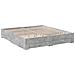 Giroletto Cassetti Grigio Cemento 200x200 cm Legno Multistrato - Foto miniatura 3