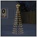 Albero di Natale a LED con Punte 220 LED Bianco Caldo 180 cm - Foto miniatura 2