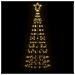Albero di Natale a LED con Punte 220 LED Bianco Caldo 180 cm - Foto miniatura 3