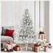 Albero di Natale artificiale con luci integrate Argento 180 cm - Foto miniatura 2