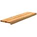 Gradini 4 pz Marrone Chiaro 100x25x2 cm Legno Massello Rovere - Foto miniatura 3