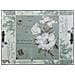 Set Di 2 Vasi Da Fiori In Mosaico Nero E Ferro Battuto - Foto miniatura 8
