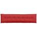 Cuscino per Schiena Rosso 200 x 19 x 50 cm Tessuto - Foto miniatura 6