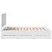 Struttura del letto Bianco 160 x 200 cm Legno Ingegnerizzato - Foto miniatura 9