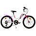 Bici Mountain Bike Bambina Mtb Bicicletta Bimba Misura 20 Art. 420d Sport Con Cambio 6v Linea Aurelia - 20 Bianco Rosa - Foto miniatura 1