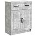 Credenza Grigio Cemento 66 x 34,5 x 87 cm Legno ingegnerizzato - Foto miniatura 1